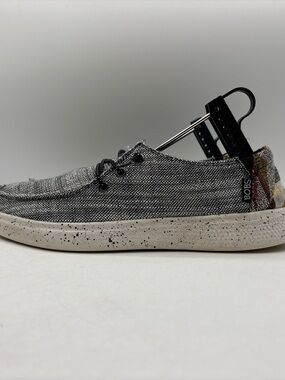 Bob’s From Skechers Skipper Big Skies Women 8.5 Gray/Black Comfort Slip On Shoes